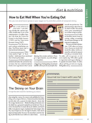 How to Eat Well When You're Eating Out