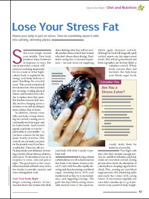 Lose Your Stress Fat